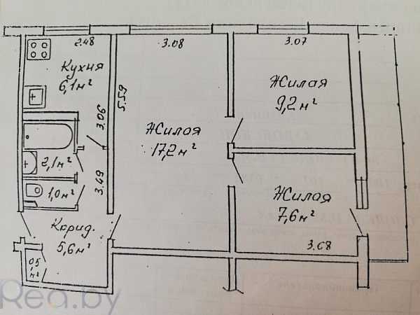 3-к квартира - Минск, Заводской район, Продан 3-к квартира - Минск, Заводской район, Продан