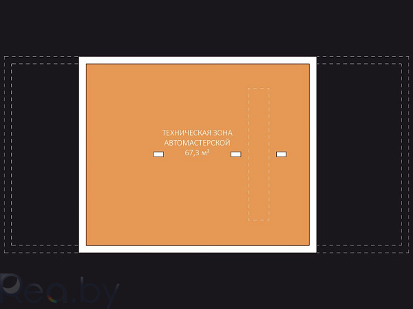 Автосервис 232 кв.м., Брест район,  В продаже