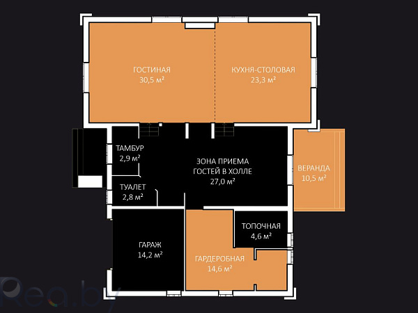 Коттедж, 186 кв.м., Брест