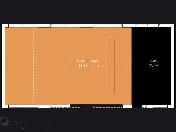 Автосервис 232 кв.м., Брест район,  В продаже